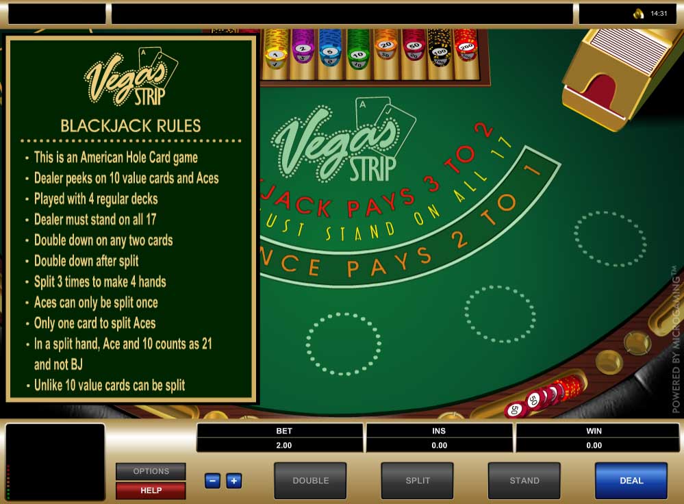Where To Play Blackjack In Vegas