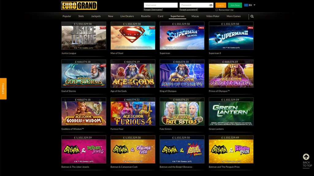 Eurogrand Casino Gutschein Code
