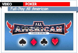 video poker all american