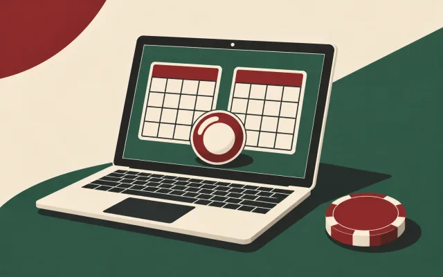 Conceptual illustration: electronic bingo