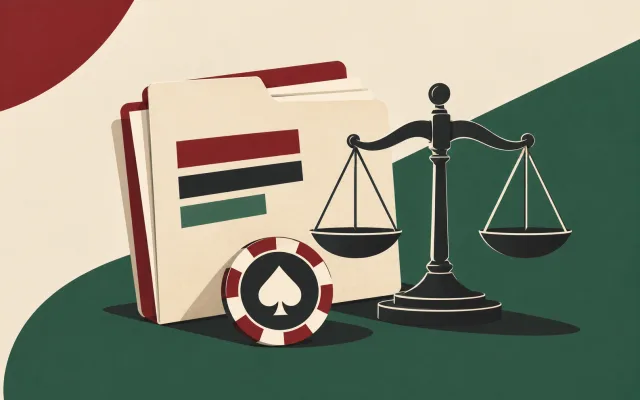 Conceptual illustration: gambling regulation