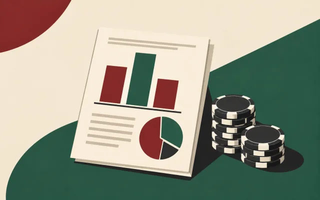Conceptual illustration: business reporting
