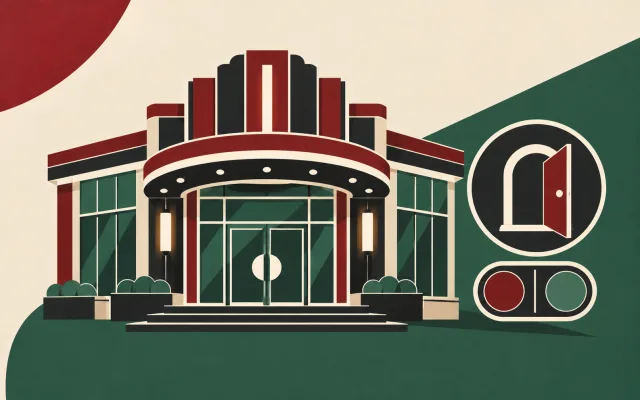 Conceptual illustration: venue opening and closure status