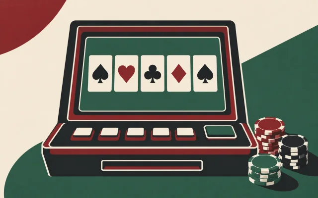 Conceptual illustration: video poker