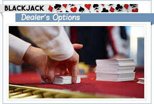 blackjack dealer options