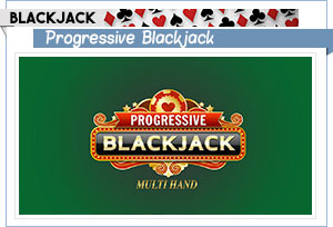progressive blackjack logo