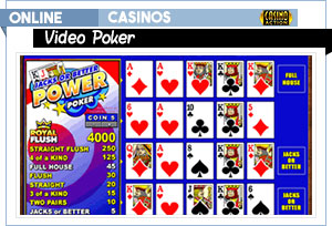 casino action video poker
