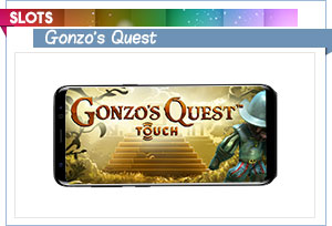 mobile slot gonzo quest