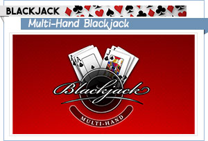 multi-hand blackjack logo