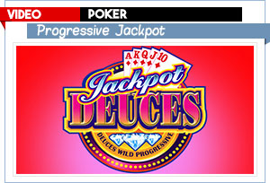 Progressive Jackpot Video Poker graphic