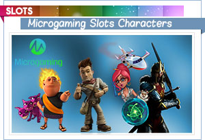 microgaming slots characters