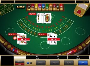 vegas strip blackjack screenshot