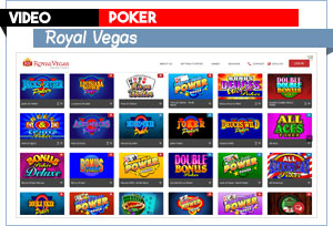 video poker royal vegas casino