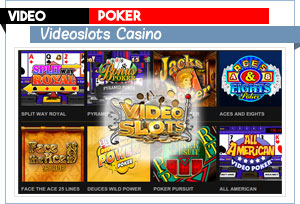 video poker videoslots casino