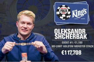 Oleksandr Shcherbak Snares First-Career Gold Bracelet in 2017 WSOP Europe €1,100 No-Limit Hold’em Inaugural Monster Stack Event