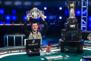 Maxime Heroux Lifts Fabled WPT Champions Cup at Playground Poker Club in Montreal