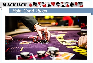 blackjack pontoon hole-card rules