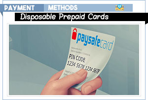 disposable prepaid cards