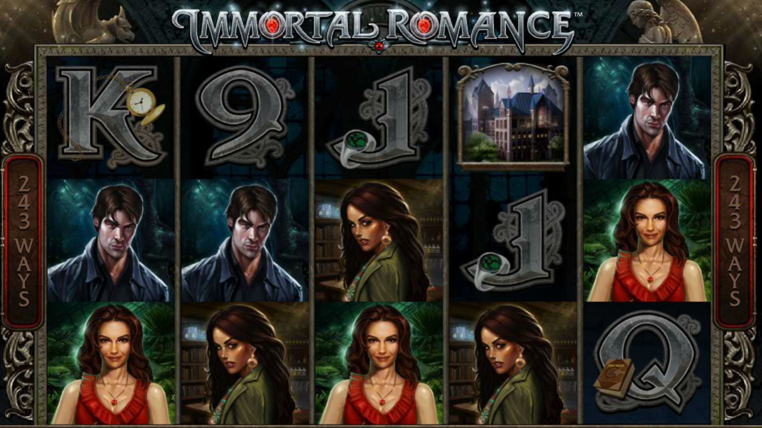 играть бесплатно в слот immortal romance