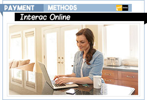 Online casino with interac