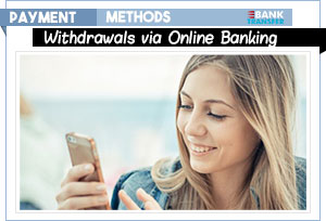 withdarawal via online banking