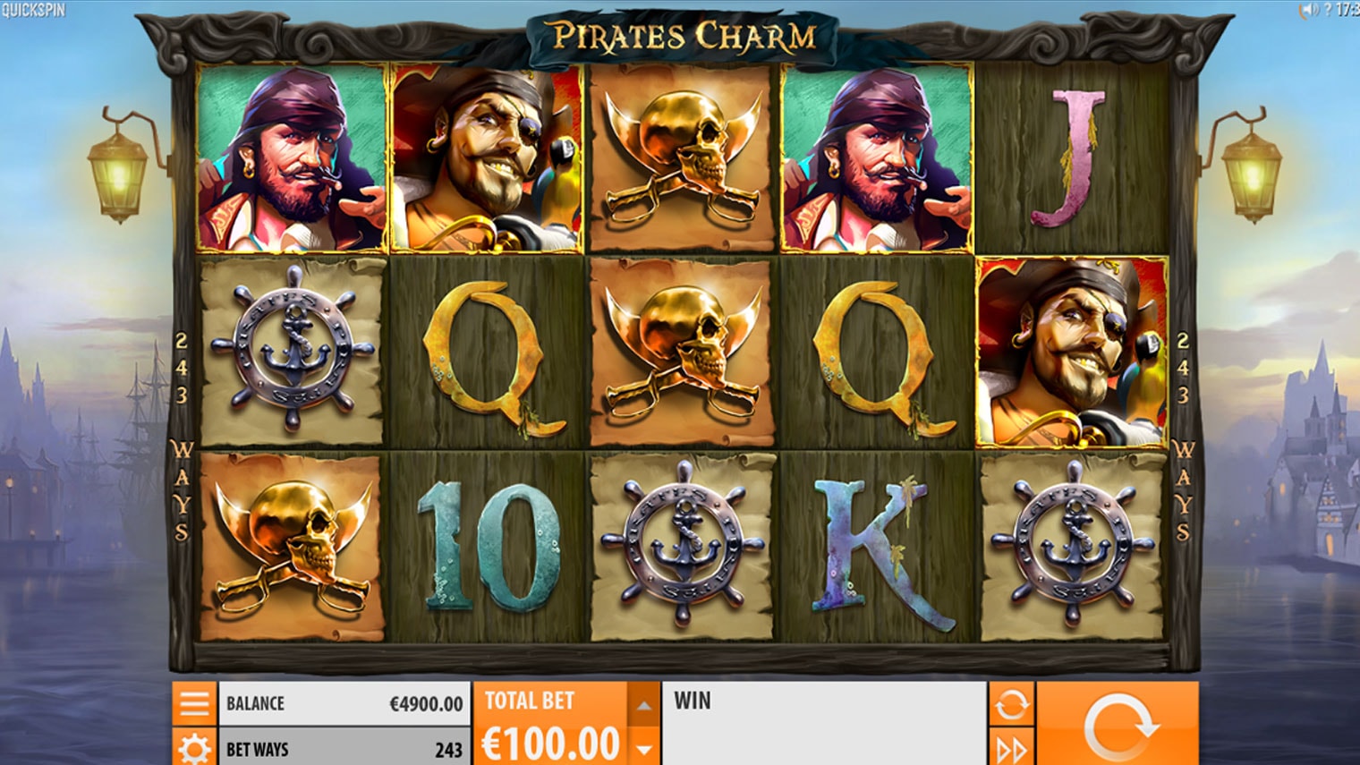 pirates charm slot screenshot