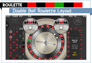 double ball roulette layout