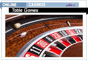 yako casino table games
