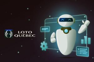 Lotto 6/49 Millionaire Interacts with a Robot during Prize Collection